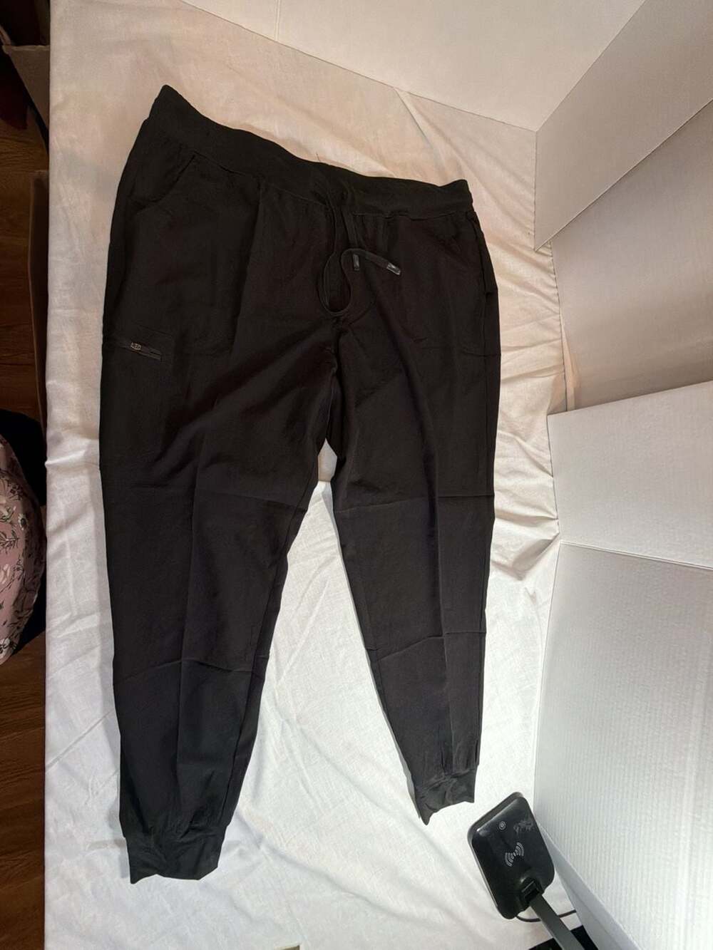 Cozyfit Black Jogger Scrub Pants 2XL